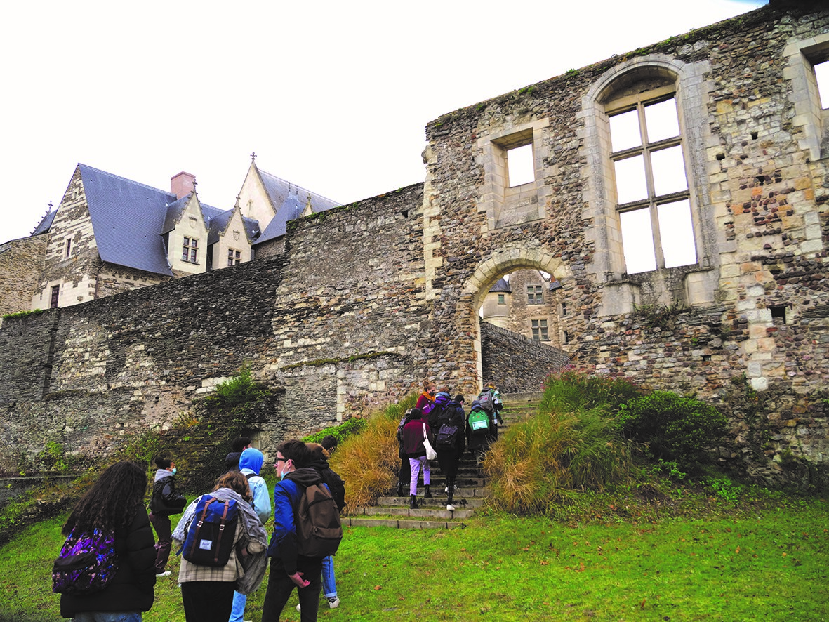 Connaître l'histoire du château d'Angers ©C.Guibert